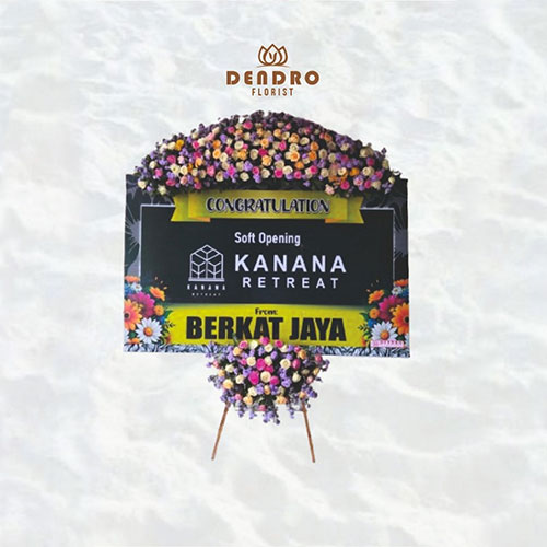 Bunga Papan Selamat Ukuran 2.25m x 1.5m - Gambar 2
