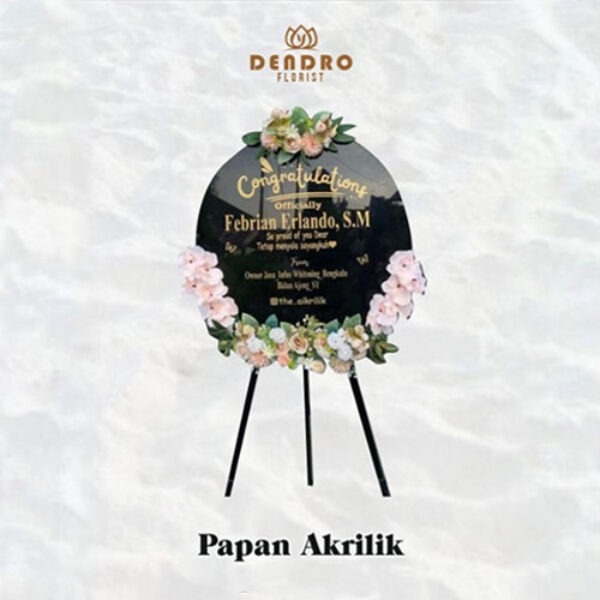 Bunga Papan Akrilik